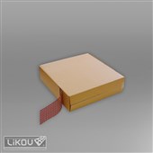 LIKOV Ochranný větrací pás proti ptákům šířka 80mm, délka 60bm PROFIROLE černá